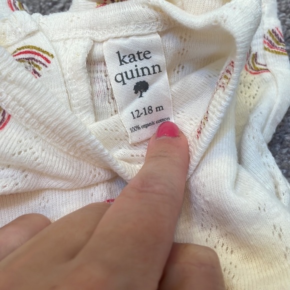 Kate Quinn Tiny Rainbow Pointelle Dress - Picture 7 of 7